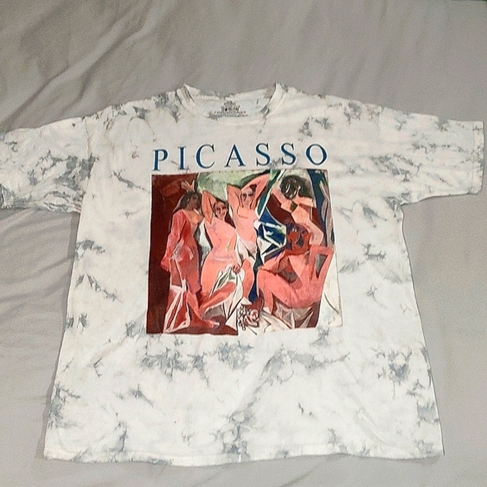 Vintage Picasso Les Deimoselles d'Avignon Short sleeve T Shirt SIZE: L/G, NWOT